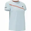 Camiseta Babolat joga Capsleeve Azul Claro Junior