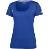 Camiseta Babolat Toca Capsleeve Azul Mujer