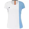 Camiseta Babolat Toca Capsleeve Branco Azul Mujer