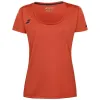 Camiseta Babolat Joga Capsleeve Rojo Naranja Junior