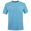 Camiseta Babolat jogar Crew Azul Cian