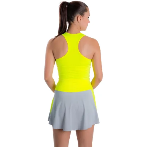 Basic T-shirt corta BB giallo fluo