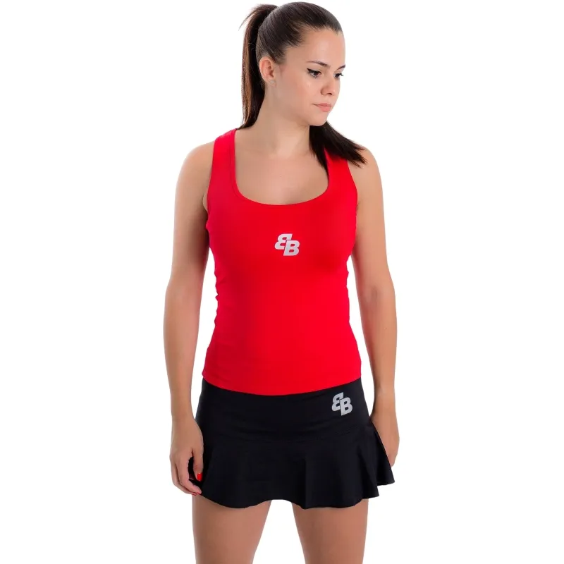 Camiseta básica BB Vermelho Prata