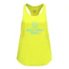 Bidi Badu Beach Spirit Chill Neon Aqua Camiseta Amarela Feminina