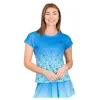 Camiseta Feminina Bidi Badu Colortwist Aqua Blue