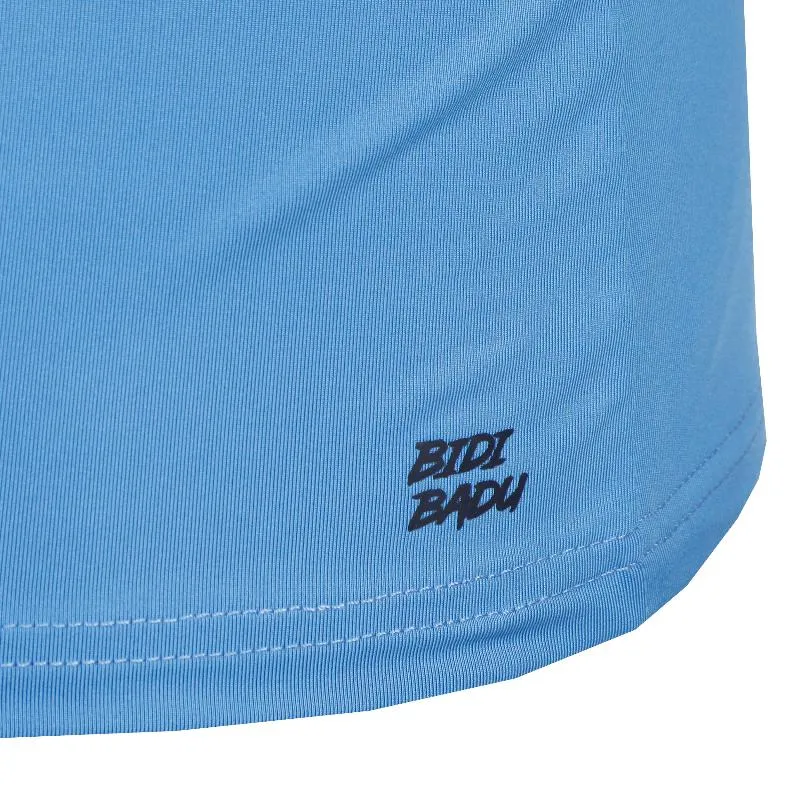 Camiseta Feminina Bidi Badu Colortwist V-Neck Azul