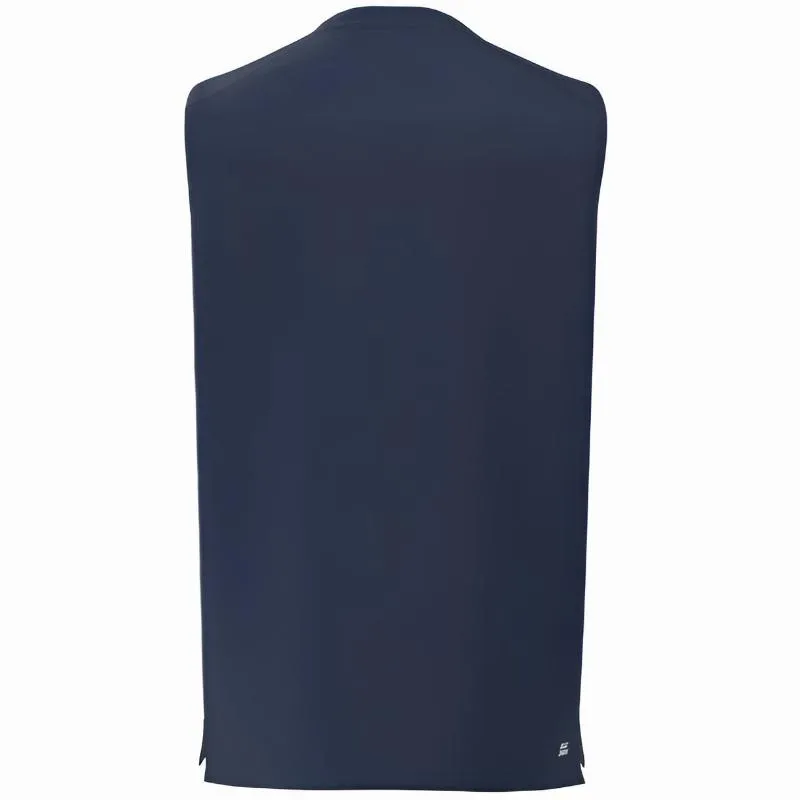 Camiseta Bidi Badu Crew Azul Escuro Branco