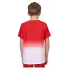 Bidi Badu Crew Gradiant Vermelho Branco Camiseta Júnior