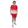 Bidi Badu Crew Gradiant Vermelho Branco Camiseta Júnior