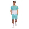 Camiseta Bidi Badu Crew Gradiant Aqua Branca