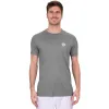 Camiseta Bidi Badu Crew Cinza Branco