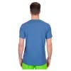 Camiseta Bidi Badu Tripulacão Avesso Azul Verde Neon
