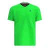 Camiseta Bidi Badu Tripulação Neon Verde Escuro Azul Júnior