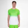Camiseta Bidi Badu Crew Gradiant Neon Verde Branco