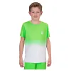 Camiseta Bidi Badu Tripulação Gradiant Verde Neon Blanco Junior
