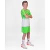 Camiseta Bidi Badu Tripulação Gradiant Verde Neon Blanco Junior