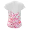 Camiseta Bidi Badu Decoração Capsleeve Blanco Mujer
