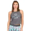 Camiseta Bidi Badu Good Vibes Chill Gris Aqua Mujer