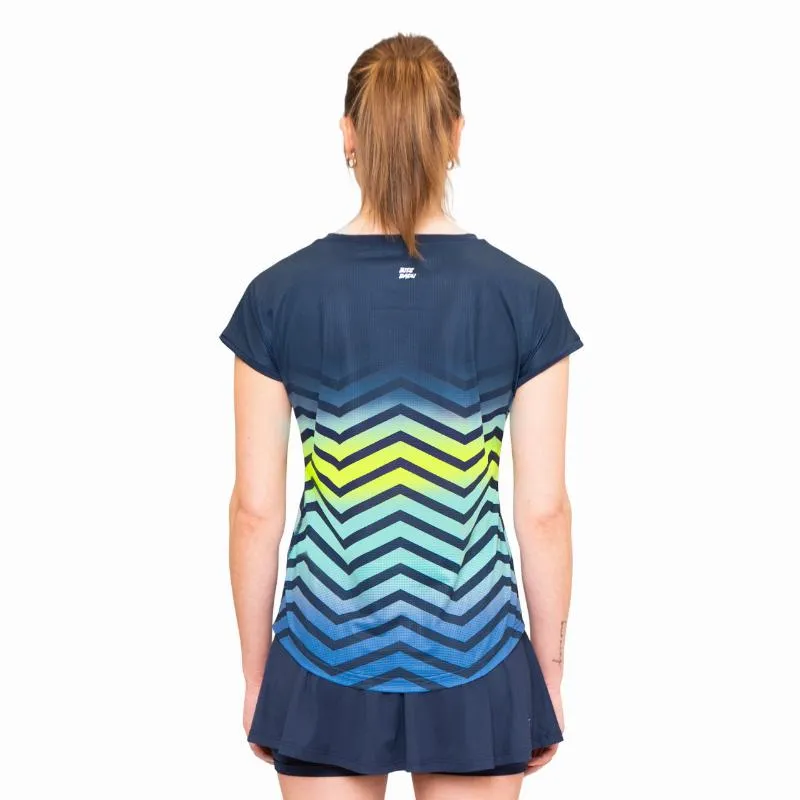 Camiseta Feminina Bidi Badu Grafic Illumination Dark Blue Mix