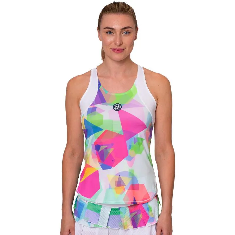 Camiseta Feminina Bidi Badu Kaleido White Mix
