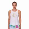 Camiseta Feminina Bidi Badu Kaleido Chill White Mix