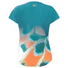 Bidi Badu Melbourne Capsleeve Petroleum T-Shirt Laranja Mulher