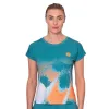 Bidi Badu Melbourne Capsleeve Petroleum T-Shirt Laranja Mulher