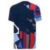Camiseta Júnior Azul Escuro Vermelho Bidi Badu New York