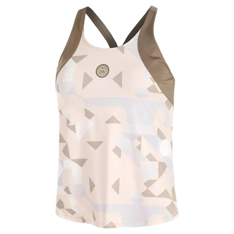 Camiseta Bidi Badu Paris Bege Júnior