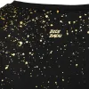 Bidi Badu Paris Capsleeve Black Gold Camiseta Feminina