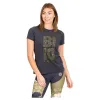 Bidi Badu Pure Wild Chill T-Shirt Cinza Escuro Feminino