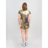 Bidi Badu Pure Wild Olive Cinza Escuro T-Shirt Feminina