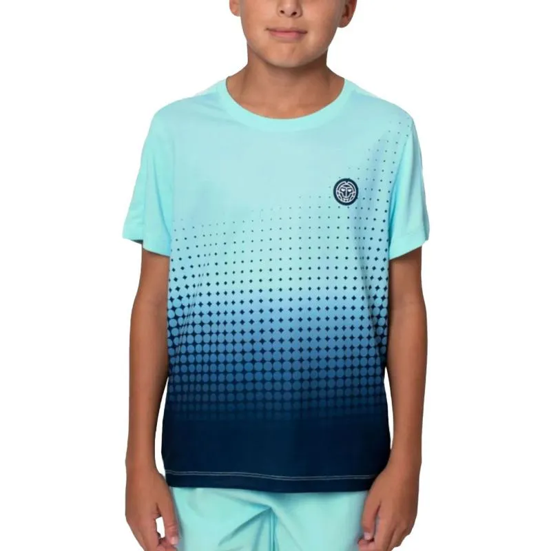Camiseta Júnior Bidi Badu Spectrum Aqua Azul Escuro