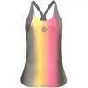 Camiseta Feminina Bidi Badu Spectrum Marrom Amarelo