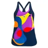 Camiseta Júnior Bidi Badu Twiggy Tank Dark Blue Mix