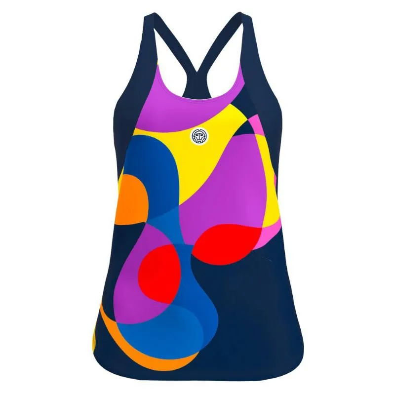 Camiseta Júnior Bidi Badu Twiggy Tank Dark Blue Mix