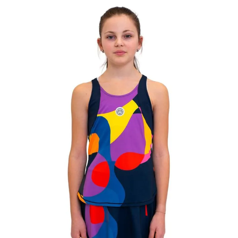 Camiseta Júnior Bidi Badu Twiggy Tank Dark Blue Mix