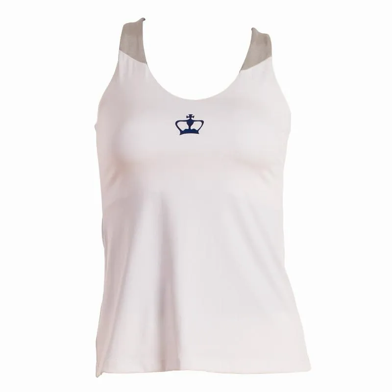 Black Crown Naxos White Gray Blue Women''''s T-Shirt