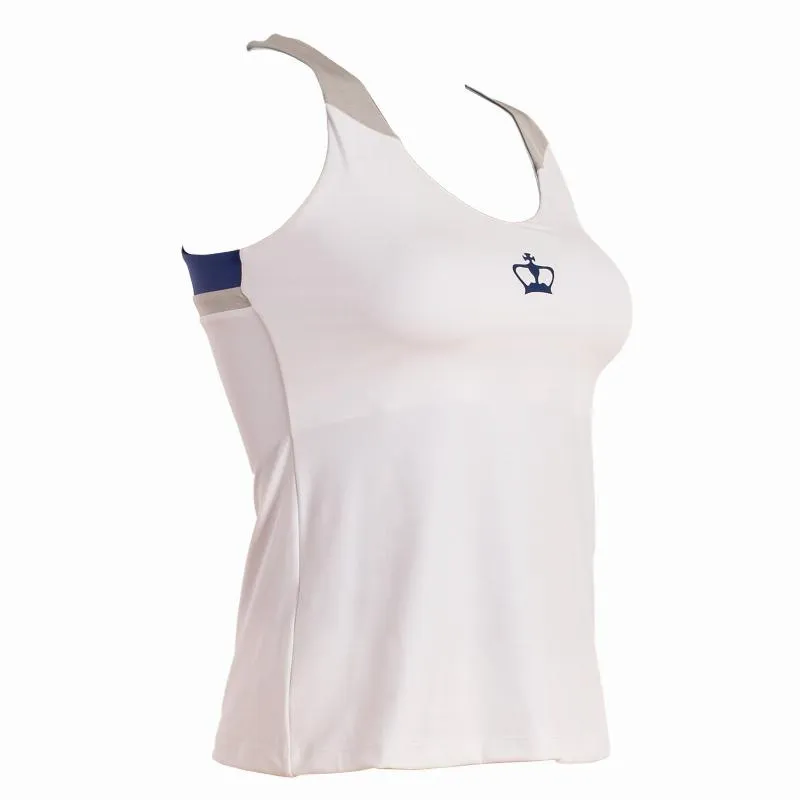 Black Crown Naxos White Gray Blue Women''''s T-Shirt