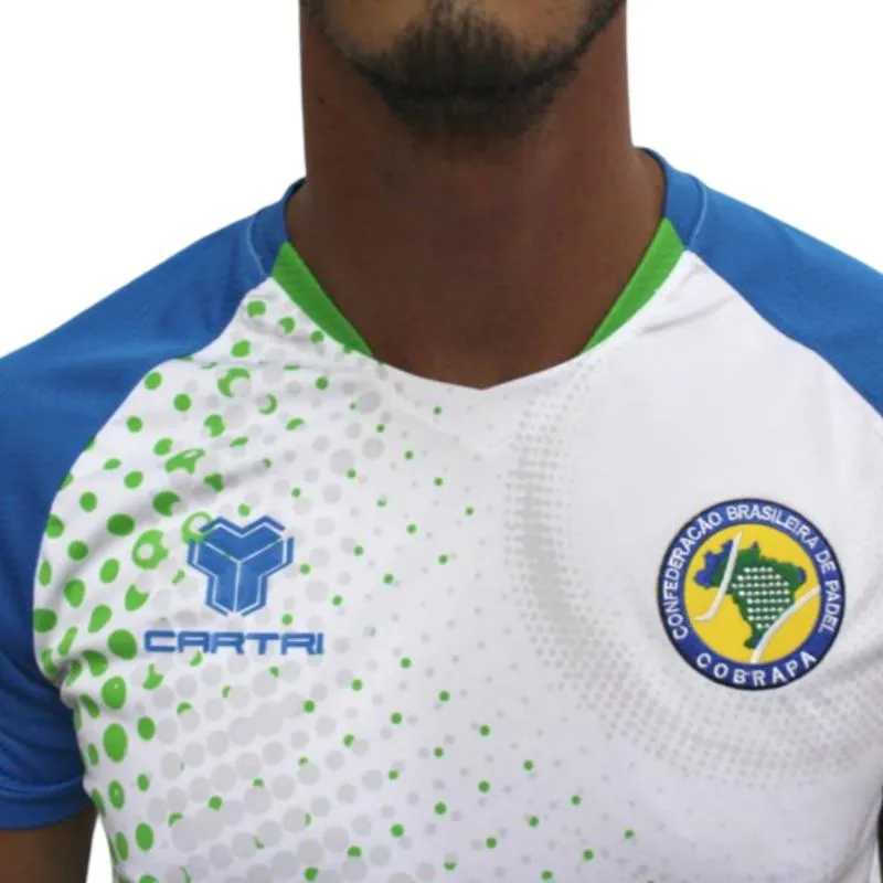 Camiseta Cartri Brasil Eitor Blanco Azul 