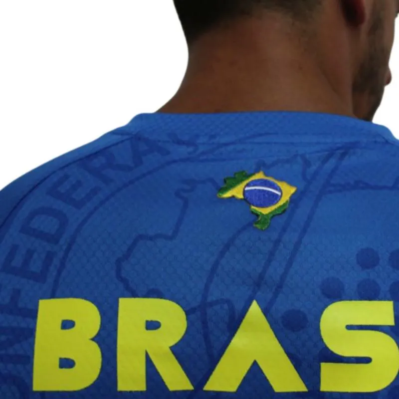 Camiseta Cartri Brasil Eitor Blanco Azul 