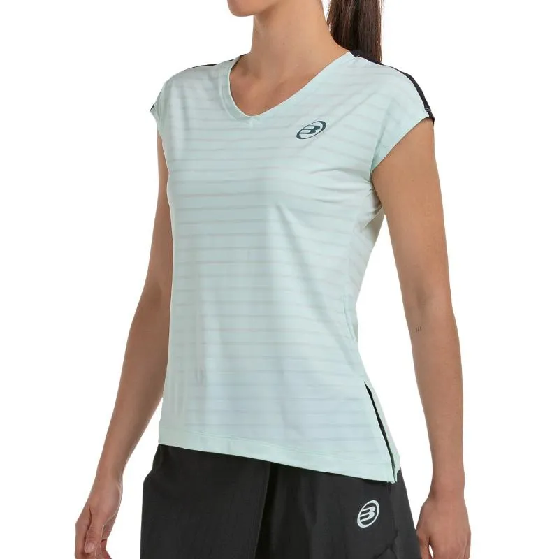 Camiseta bicolor Bullpadel Adoros Water Green
