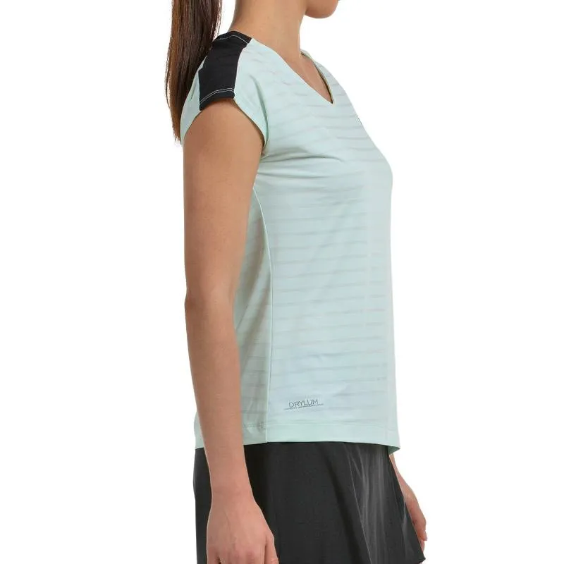 Camiseta bicolor Bullpadel Adoros Water Green