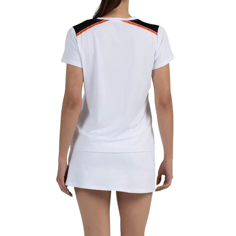 Camiseta Bullpadel Adventure 26I W Blanco