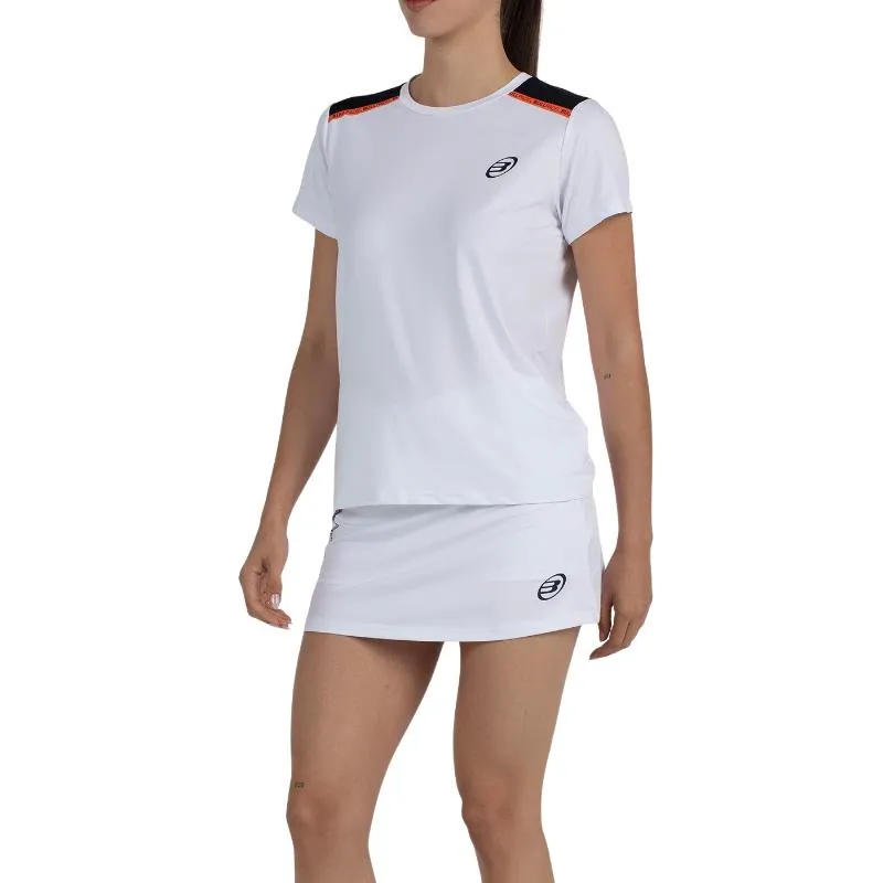 Camiseta Bullpadel Adventure 26I W Blanco