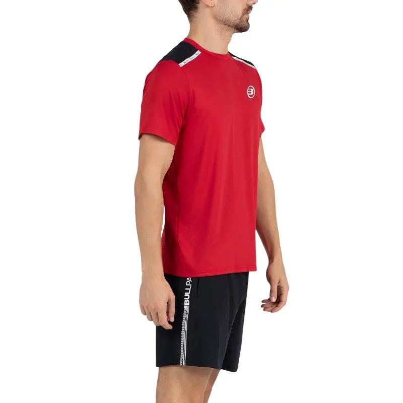 Camiseta Bullpadel Adventure Cherry