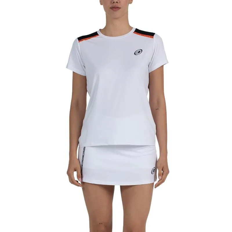 Camiseta Bullpadel Adventure W Blanco