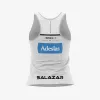 Camiseta Bullpadel Ale Salazar WPT Olin Blanco 2022