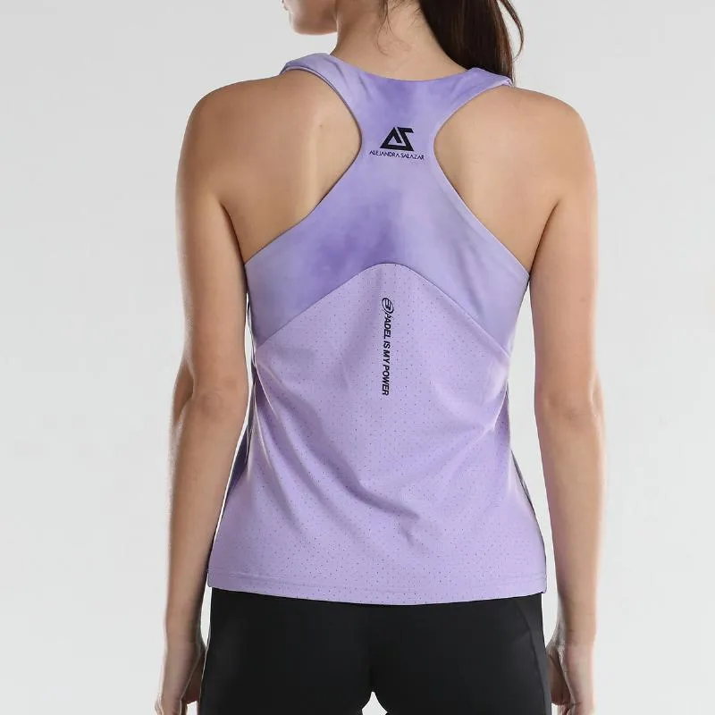 Camiseta Bullpadel Alejandra Salazar Eneal Malva