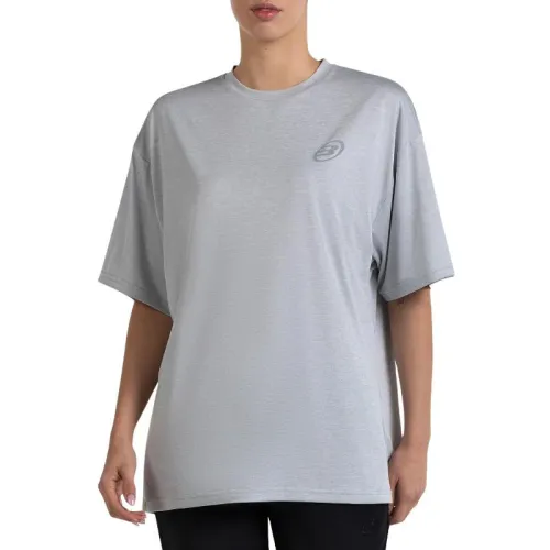 Camiseta Bullpadel Banes Cinza Claro Vigore